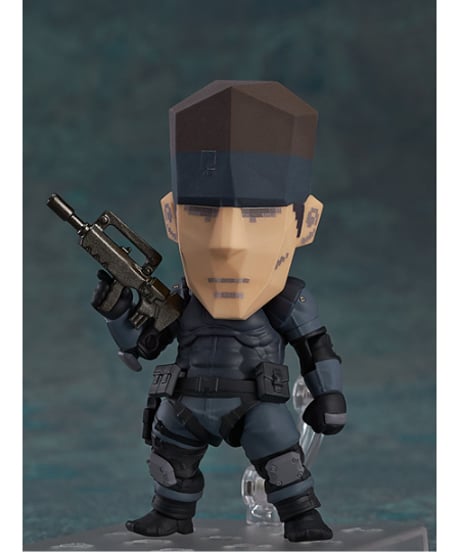 メタルギア ソリッド　ねんどろいど ソリッド・スネーク　塗装済み可動フィギュア