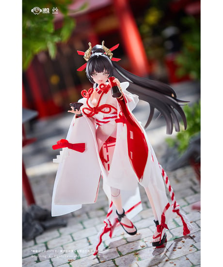 【予約】上藤櫻 1/12 可動フィギュア　戦闘巫女　[溯行Sushing]