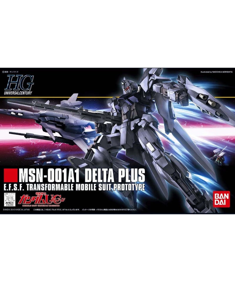 HGUC No.115 1/144 MSN-001A1 デルタプラス (機動戦士ガンダムUC)