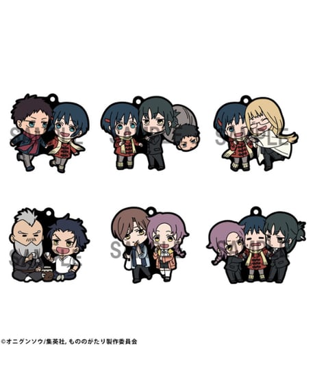 ラバーマスコット バディコレ  もののがたり　６個入り１BOX