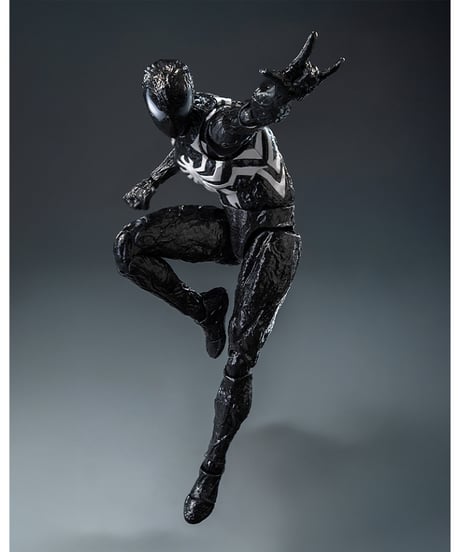 【予約】DLX スパイダーマン シンビオート・スーツ（ピーター・パーカー）通常版　1/12スケール　塗装済み可動フィギュア　Marvel's Spider-Man 2　［threezero］
