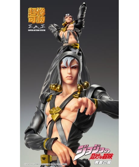 【予約】超像可動「リゾット・ネエロ」『ジョジョの奇妙な冒険 第5部』　塗装済可動フィギュア　［メディコス・エンタテインメント］