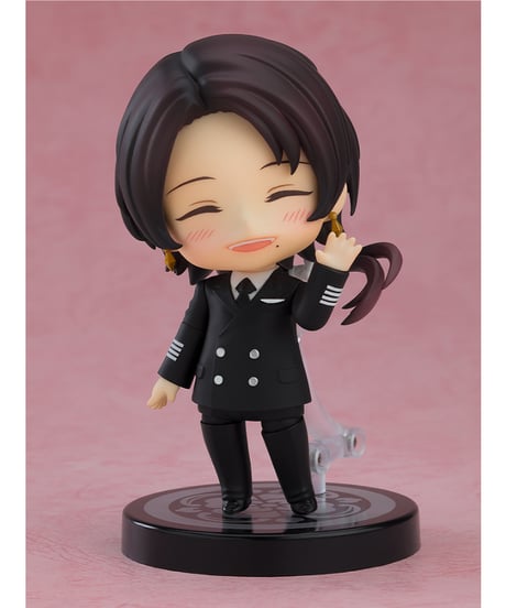 ねんどろいど 加州清光 スターフライヤー パイロット（機長）ver.　STARFLYER × 舞台『刀剣乱舞』心伝 つけたり奇譚の走馬灯　塗装済み可動フィギュア　［オランジュ・ルージュ］