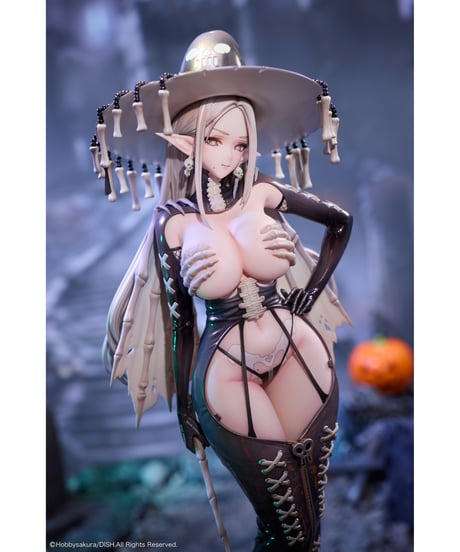 【予約】骸骨の魔女 スケルティア 1/7 完成品フィギュア 豪華版　[Hobby sakura]