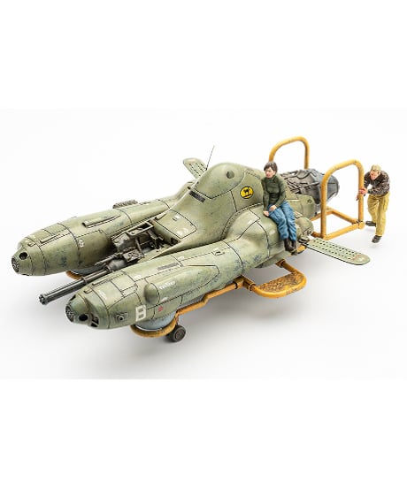 PLAMAX 1/35 反重力装甲戦闘機Pkf.85 ファルケ　マシーネンクリーガー　1/35スケール　組み立て式プラモデル