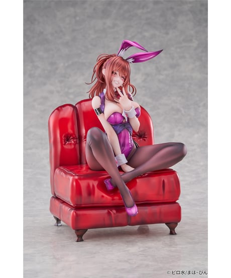 【予約】はにかみ彼女 冥加皐希 バニーガールVer. illustration by ピロ水 1/6 完成品フィギュア 豪華版　[HanaBee]