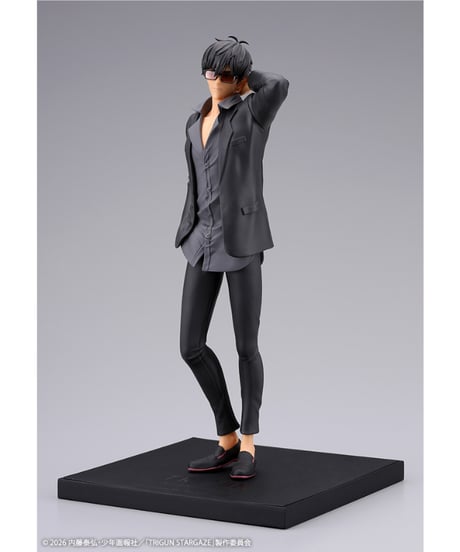 【予約】OSHI WORKS ニコラス・D・ウルフウッド TRIGUN STAMPEDE　1/8　PVC塗装済み完成品　［コトブキヤ］
