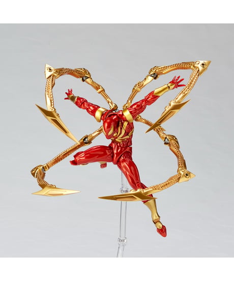 リボルテック　アメイジング・ヤマグチ　アイアン・スパイダー　PVC& ABS製塗装済み完成品