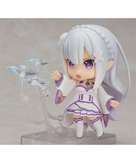 ねんどろいど エミリア　塗装済み可動フィギュア　Re:ゼロから始める異世界生活　［グッドスマイルカンパニー］