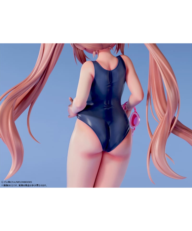 ぴよ寺むちゃ るりちゃん すくみずきゅっver. フィギュア B'full Amazon | ぴよ寺むちゃ「るりちゃん」すくみずきゅっver. 1/5スケール