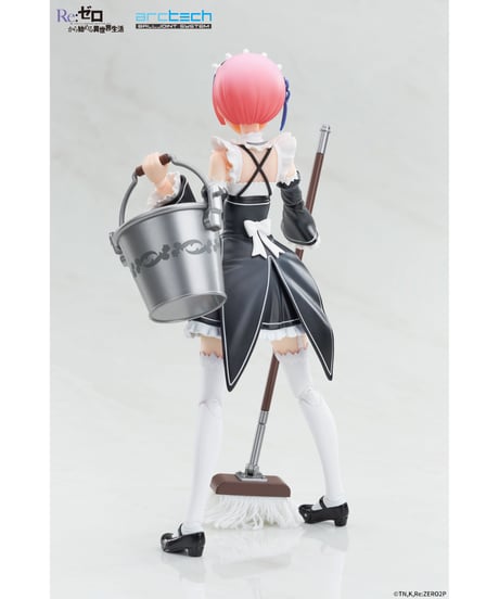 ARCTECH可動シリーズ Re:ゼロから始める異世界生活 ラム　1/8　塗装済み完成品　［APEX-TOYS］