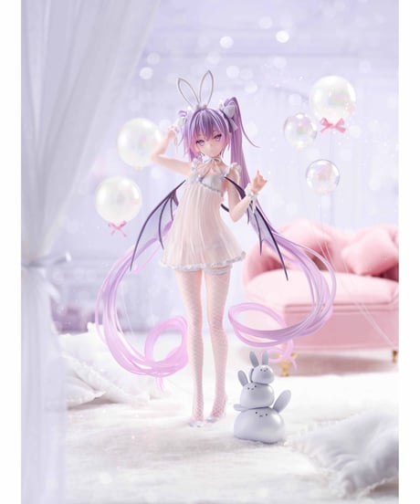 1/7 スケールフィギュア　イヴ ウサミミランジェリーVer.　塗装済み完成品