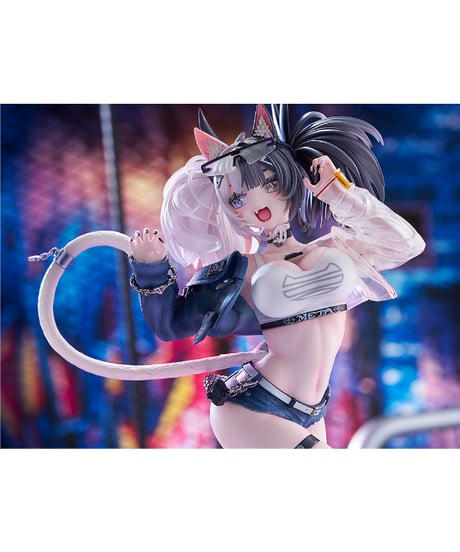 【予約】Melterna Girl - メタ子　1/7スケール　塗装済み完成品フィギュア　ねこめたる オリジナルキャラクター　［Wonderful Works］