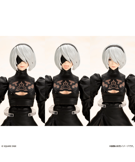 NieR:Automata プラスチックモデルキット 2B（ヨルハ二号B型）　［スクウェア・エニックス］