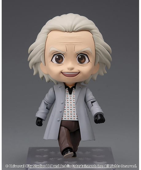 ねんどろいど ドク（エメット・ブラウン）　プラスチック製塗装済み可動フィギュア【バック・トゥ・ザ・フューチャー】