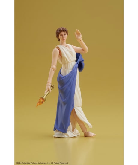 DIGACTION TORCH LADY OF COLUMBIA　彩色済可動フィギュア