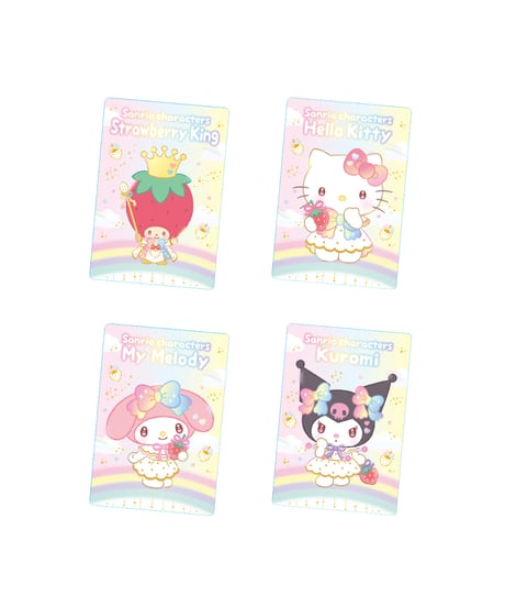サンリキャラクターズ ウエハース10～いちご新聞の50周年をみんなでおいわい♡～　20個入り1BOX　［バンダイ］