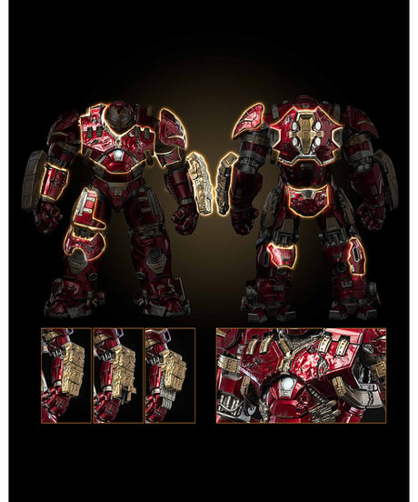 【予約】DLX アイアンマン・マーク44“ハルクバスター”（バトルダメージ）　1/12スケール　塗装済み可動フィギュア　[threezero]