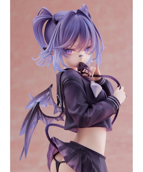 噛ミ癖ちゃん  illustration by 無人ちゃん。　1/6スケールフィギュア　PVC製塗装済み完成品