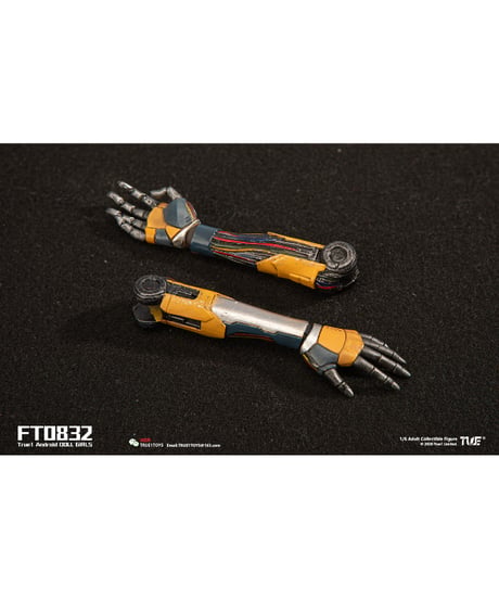 【予約】トゥルーワントイズ 1/6スケール アクションフィギュア アンドロイド・ビル ホワイトヘア　[MOTOR NUCLEAR 摩動核]