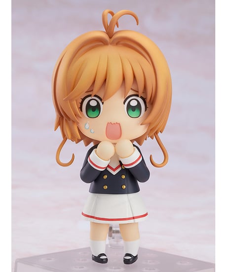 【予約】ねんどろいど 木之本桜 友枝中学校制服Ver.　塗装済み可動フィギュア　カードキャプターさくら クリアカード編　［グッドスマイルカンパニー］