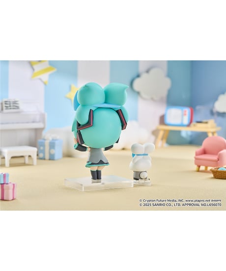 【予約】初音ミク×シナモロール デフォルメフィギュア　塗装済みフィギュア　［グッドスマイルカンパニー］