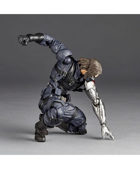 リボルテック　アメイジング・ヤマグチ　ウインターソルジャー　PVC& ABS製塗装済み完成品
