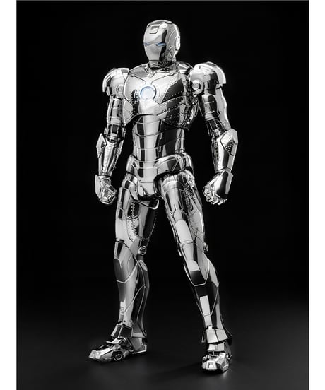 DLX Iron Man Mark 2 (Chrome Edition)（DLX アイアンマン・マーク2（クローム・エディション））　［threezero］