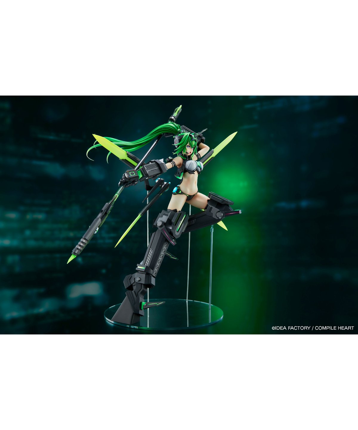 新次元ゲイム ネプテューヌVII ネクストグリーン 1/7 塗装済み完成品