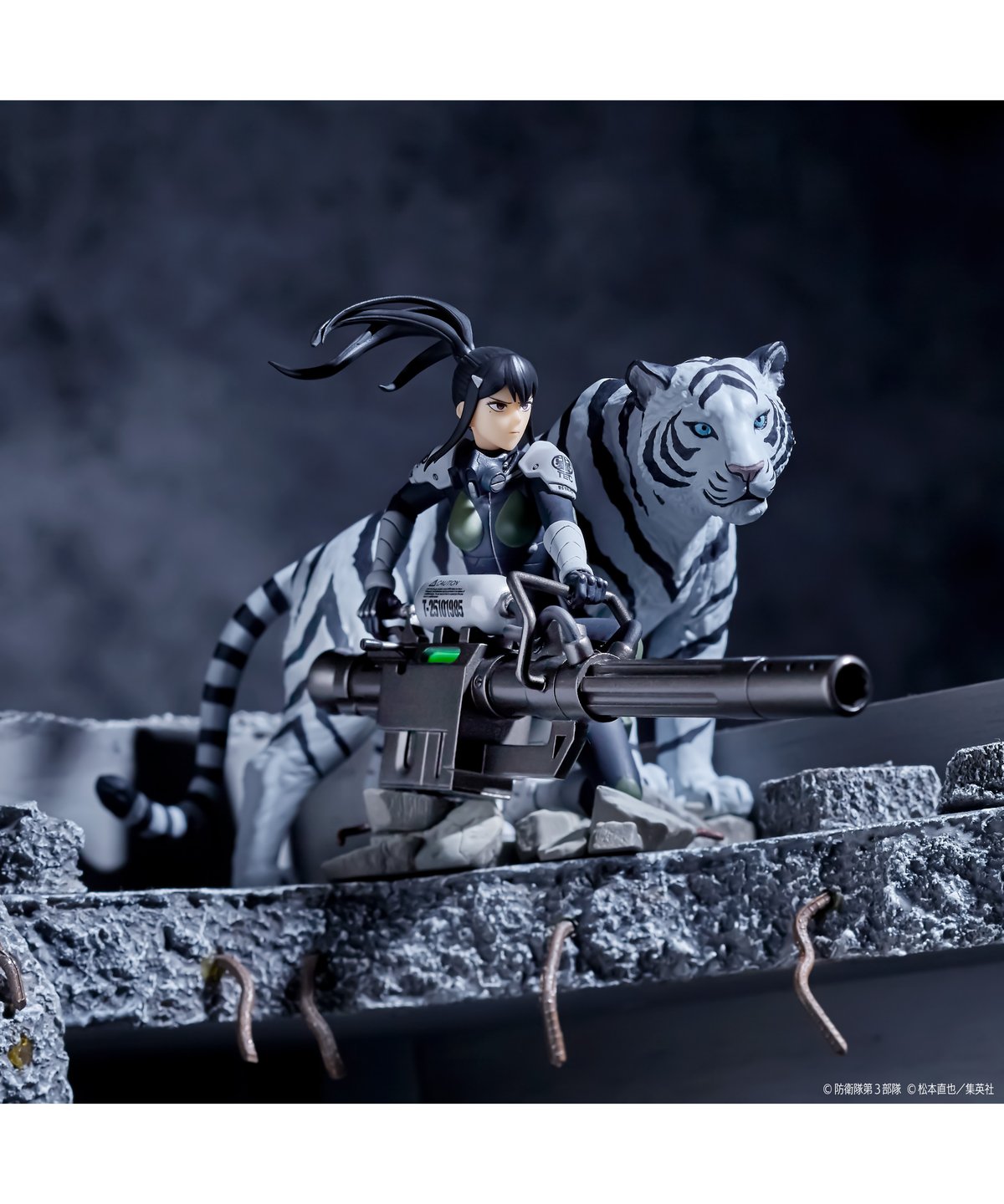 怪獣8号　亜白ミナ　MINA ASHIRO 1/8スケールフィギュア　コトブキヤ fit=scale-down,w=1200