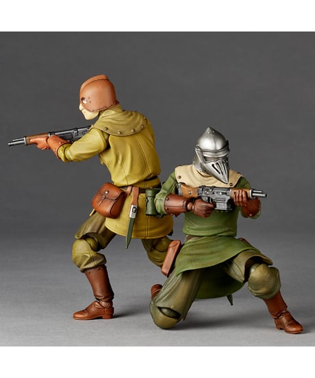 タケヤ式自在置物　トルメキアコマンド兵　海洋堂