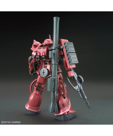 HG 1/144 シャア専用ザクII 赤い彗星Ver.　機動戦士ガンダム THE ORIGIN　プラモデル　［バンダイ］