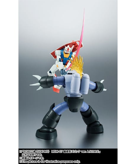 ROBOT魂 ＜SIDE MS＞ MSM-07 量産型ズゴック ver. A.N.I.M.E.　機動戦士ガンダム