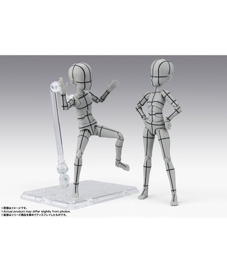 【予約】【送料無料】S.H.Figuarts ボディちゃん -杉森建- Edition-ワイヤーフレーム-(Gray Color Ver.)　［バンダイ］　【8月発売予定】