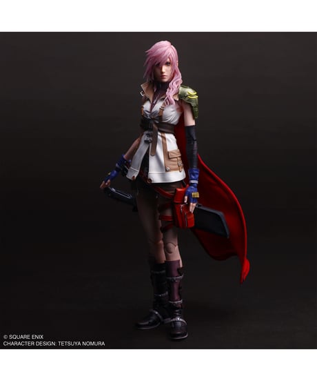 ファイナルファンタジーXⅢ PLAY ARTS真 ライトニング　［スクウェア・エニックス］
