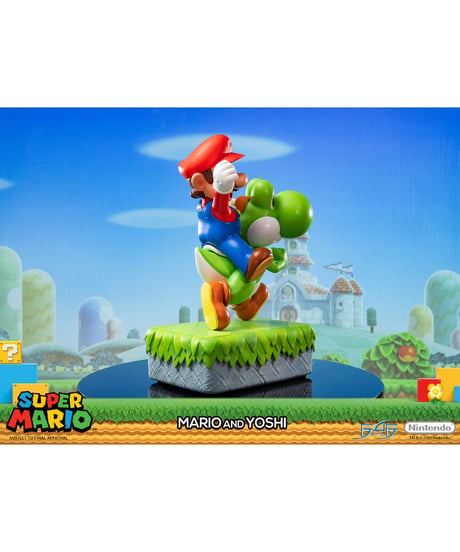 【予約】スーパーマリオシリーズ/ マリオ＆ヨッシー スタチュー　［ファースト4フィギュア］