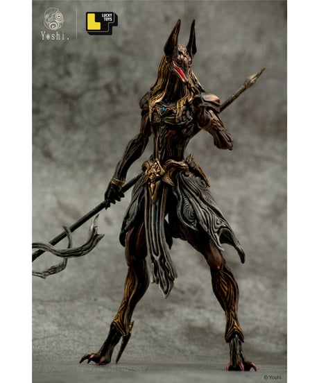 Lucky Toys Artist Series 001 アヌビス（Anubis)　彩色済み完成品