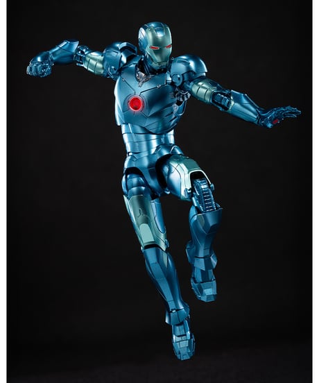 【予約】DLX アイアンマン・マーク3（ステルス・エディション）　1/12スケール　塗装済み可動フィギュア　［threezero］