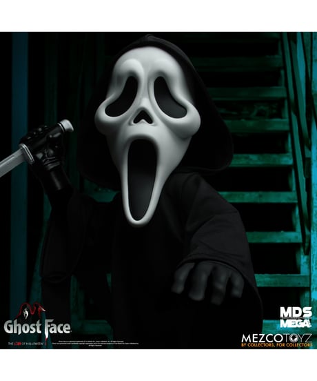 【予約】【再生産】MDS デザイナーシリーズ/ アイコン・オブ・ハロウィン: ゴーストフェイス 15インチ メガスケール フィギュア　［メズコトイズ］