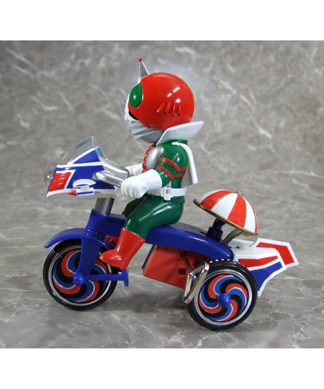 EX三輪車「仮面ライダーV3」仮面ライダーV3 Bタイプ/ライダーマン Bタイプ　全２種　［プレックス］