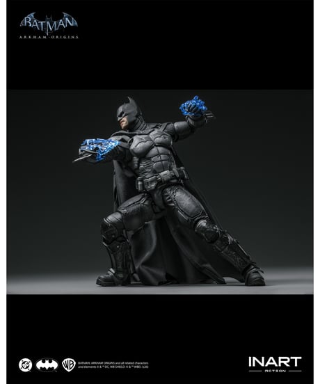 【予約】バットマン（バットマン：アーカム・ビギンズ）バトルダメージ ver. アクションフィギュア　［INART］