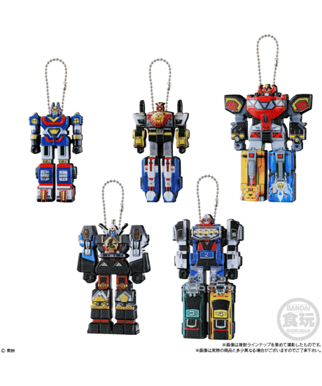 【予約】スーパー戦隊 DXロボチャーム＆チョコボーロ　10個入1BOX　［バンダイ］