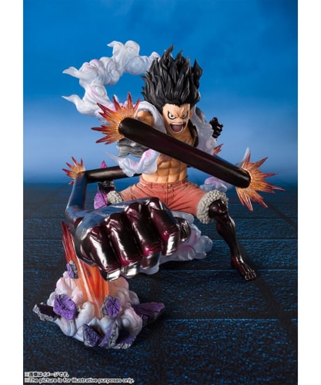 フィギュアーツZERO [超激戦] モンキー・Ｄ・ルフィ ギア４ -スネイクマン・王蛇-（再販版）　ワンピース ゾウ～ホールケーキアイランド編　［バンダイ］
