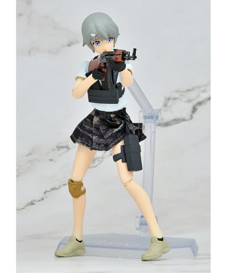 figma 武装JKバリアントB2 コード:URBEX　塗装済み可動フィギュア　リトルアーモリー　［トミーテック］