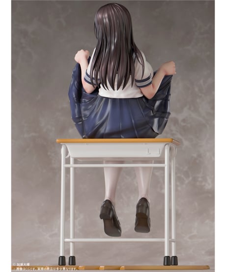 教室でたくし上げJKさん 1/5スケール