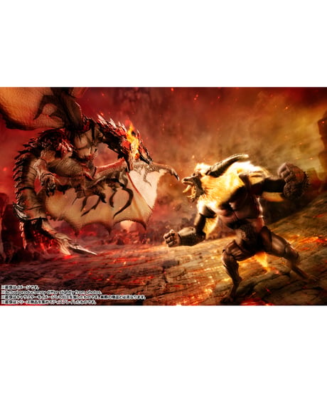 S.H.MonsterArts 激昂したラージャン モンスターハンターシリーズ