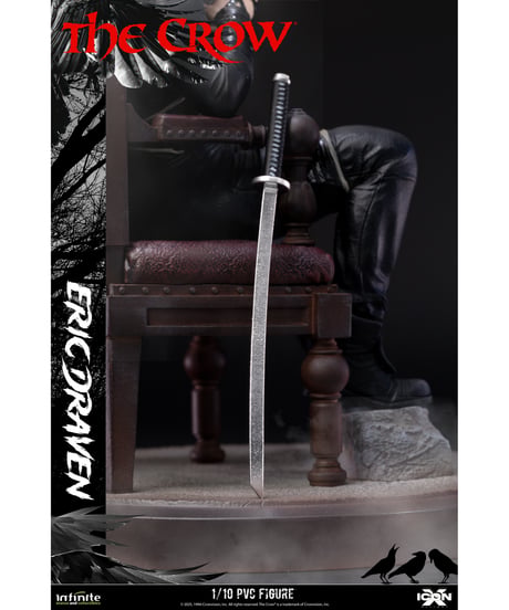 【予約】アイコンx/ クロウ 飛翔伝説: エリック・ドレイヴン 1/10 PVC スタチュー　［インフィニティスタチュー］