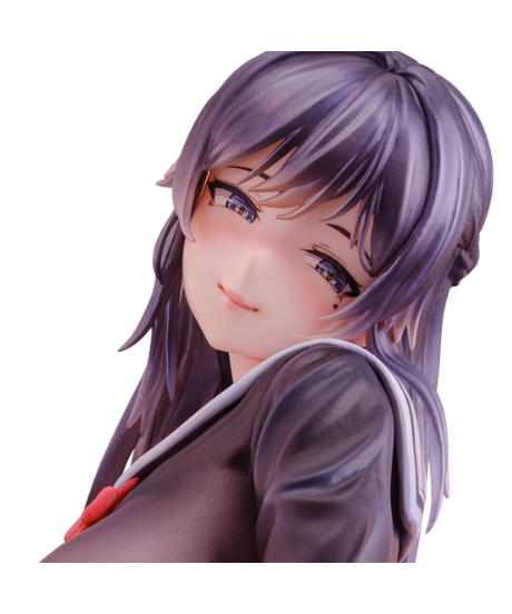 【予約】宮前詩帆 放課後バック illustration by 弱電波(健全Ver.)　1/6　PVC塗装済み完成品　［ダイキ工業］