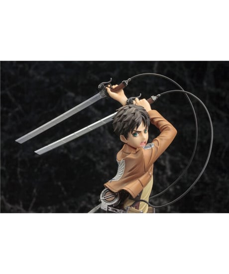 ARTFX J エレン・イェーガー リニューアルパッケージver.（再生産）　1/8スケールフィギュア　PVC塗装済み完成品【進撃の巨人】