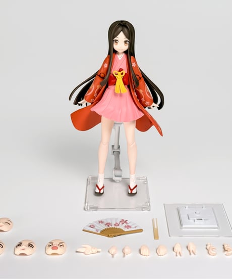 【予約】プラスチックキット「プラフィア　諏訪姫（ミニフィギュア同梱セット）」　[PLUM]